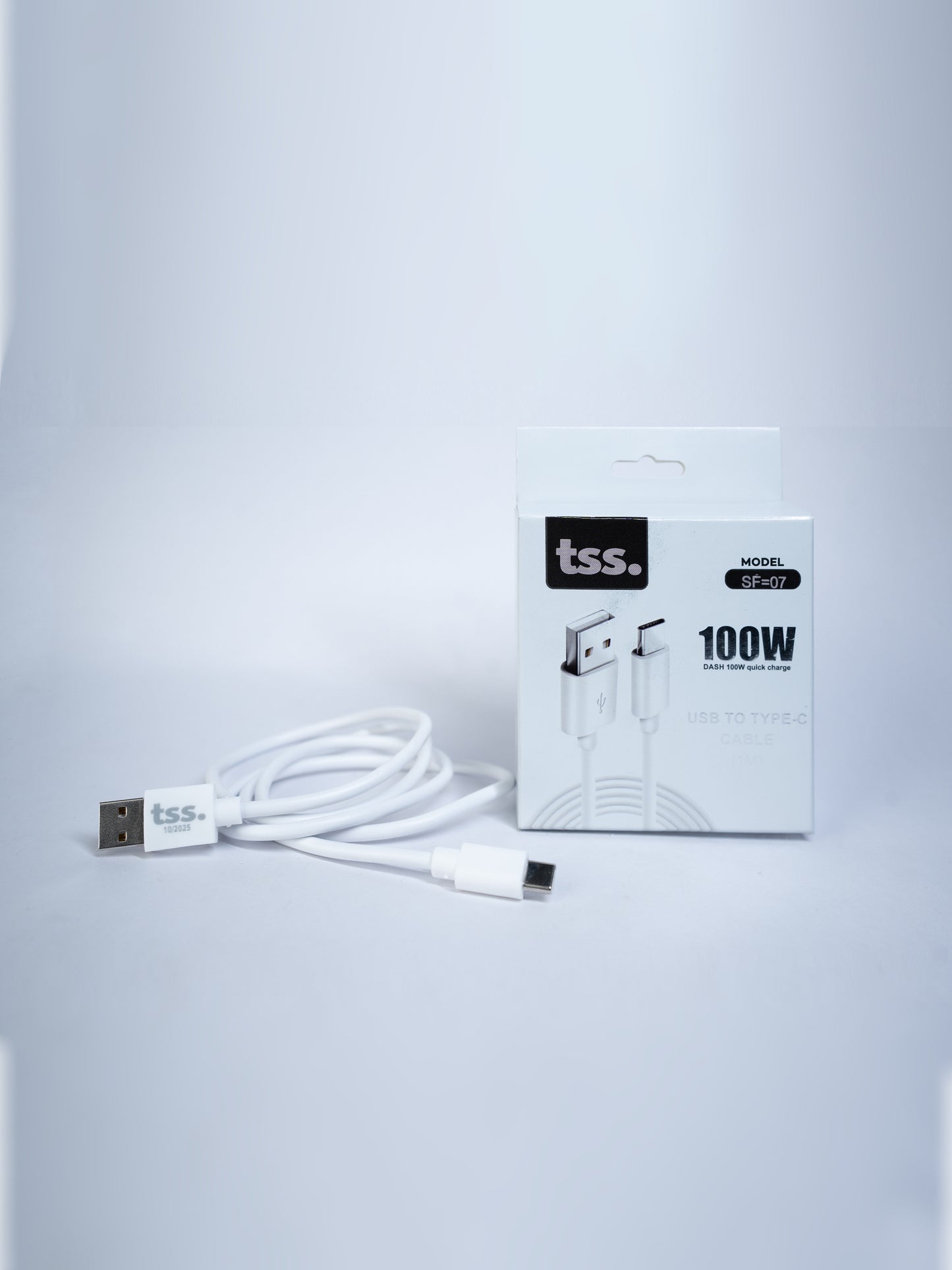 USB to Type C Cable 100W