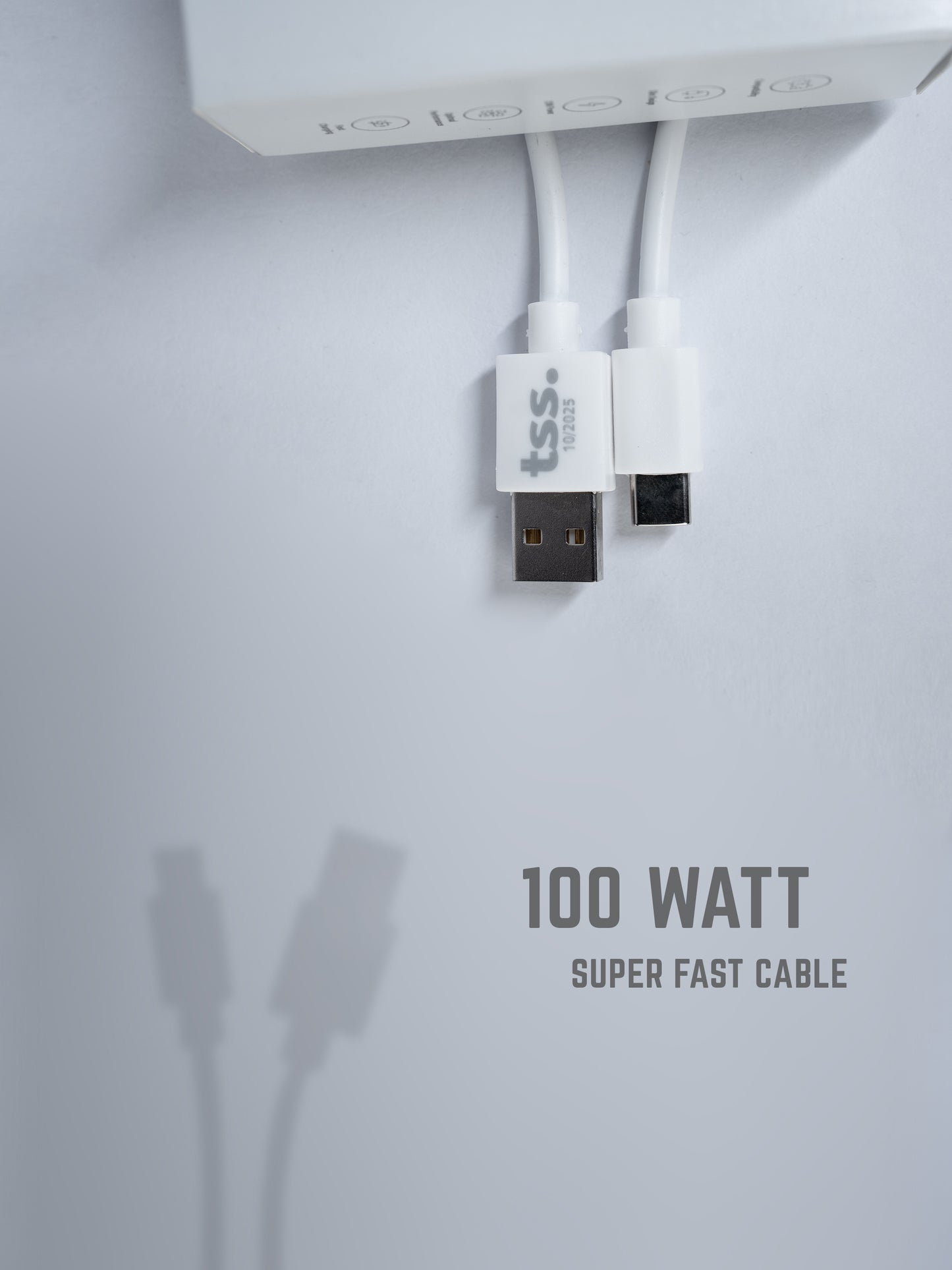 USB to Type C Cable 100W