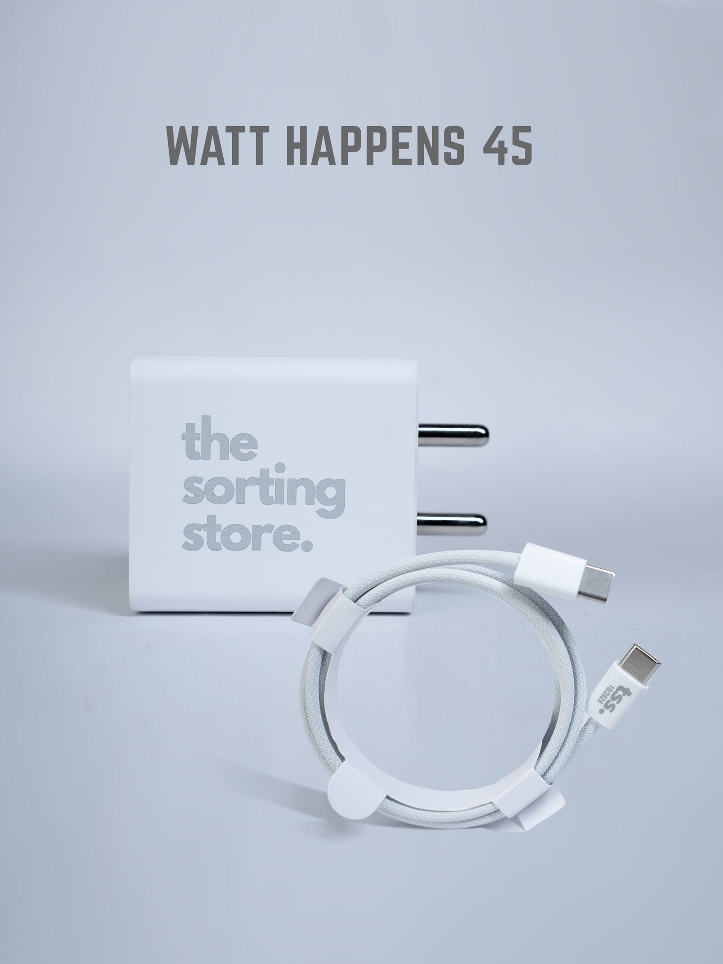 Watt Happens 45W Adapter - White