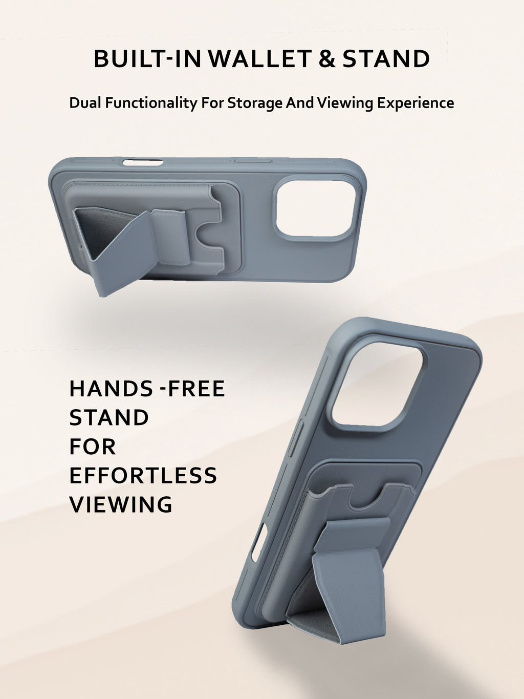Leather Stand Case
