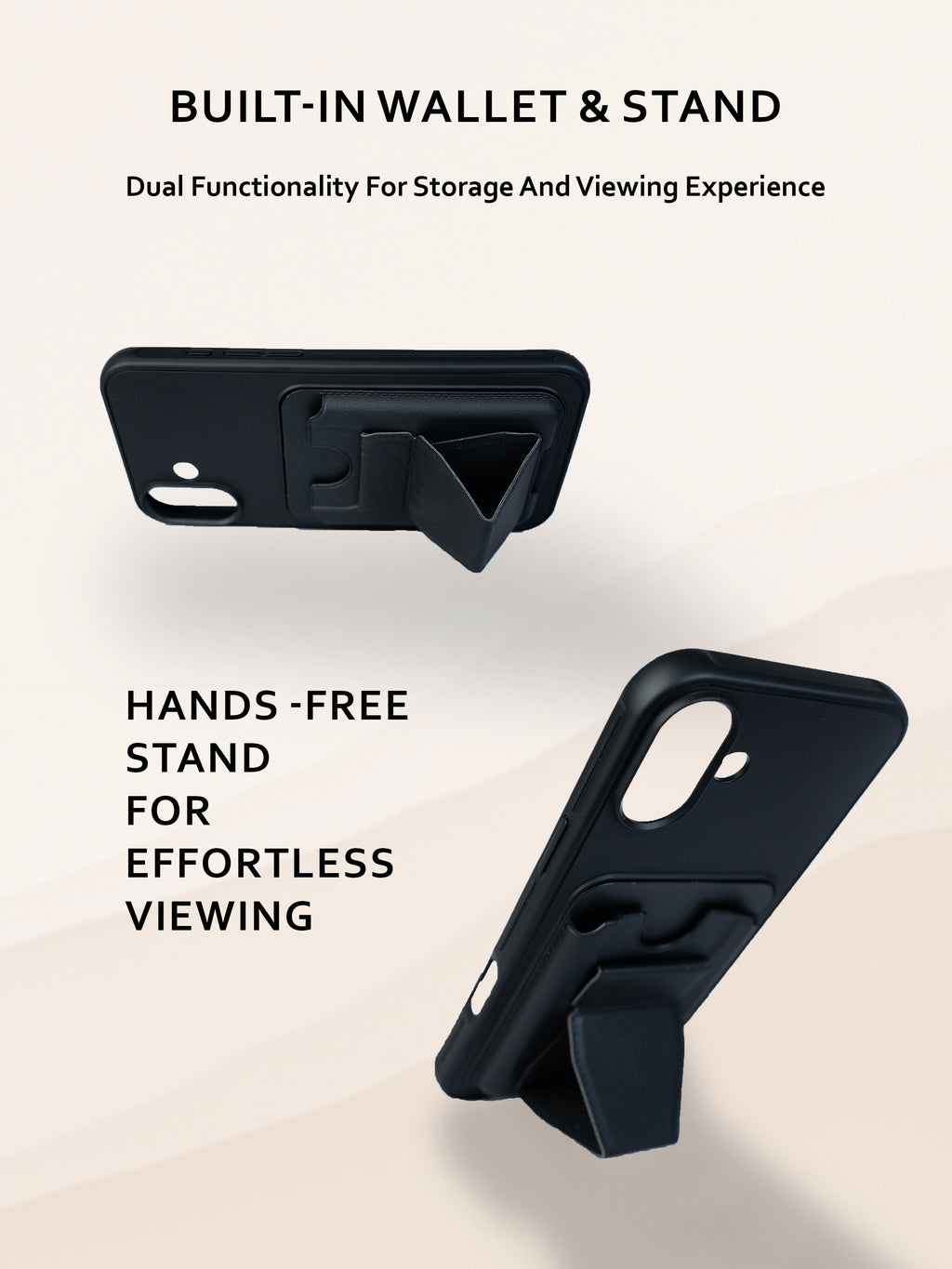 Leather Stand Case
