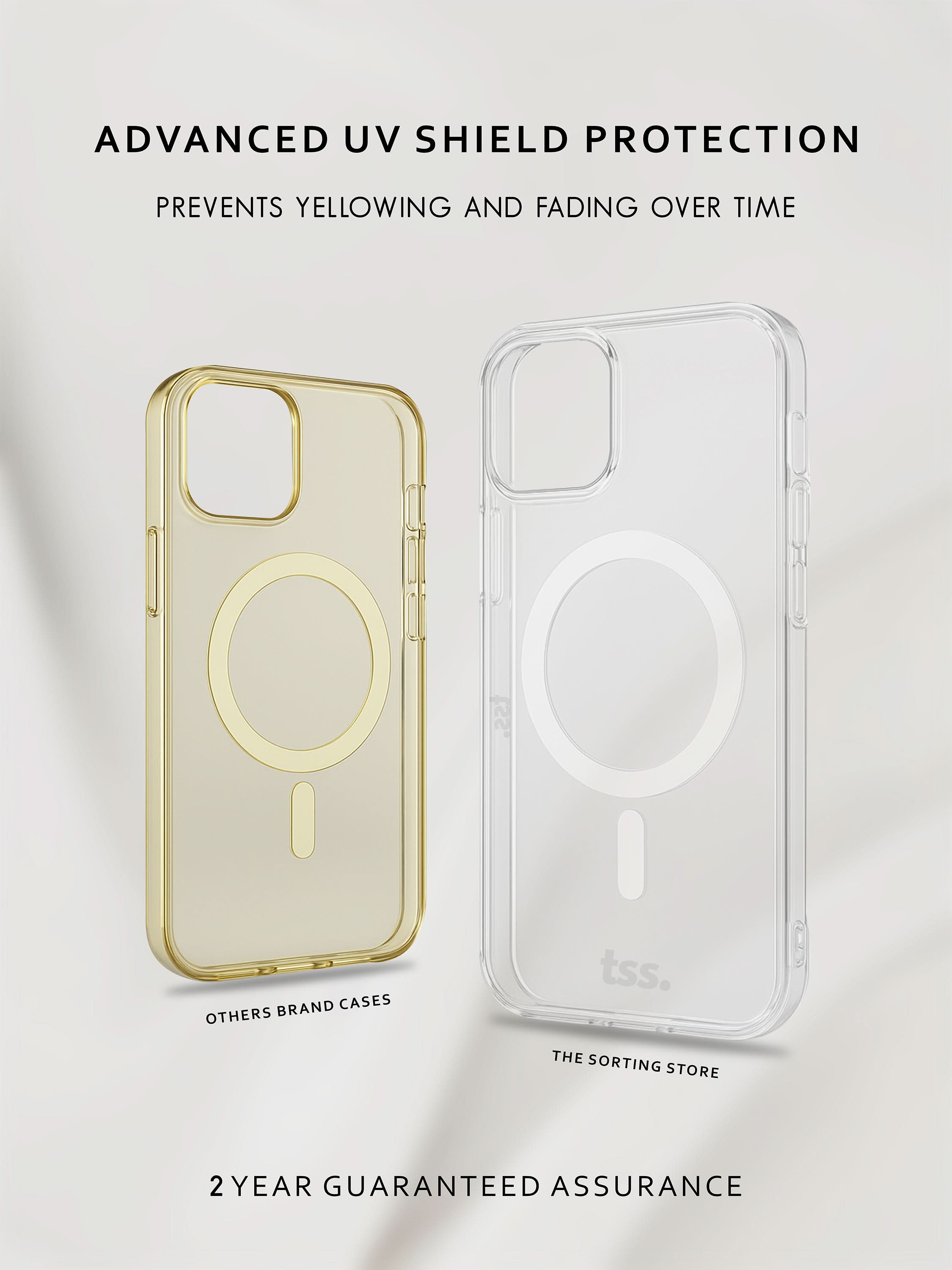 Anti-Yellow MagSafe Clear Case