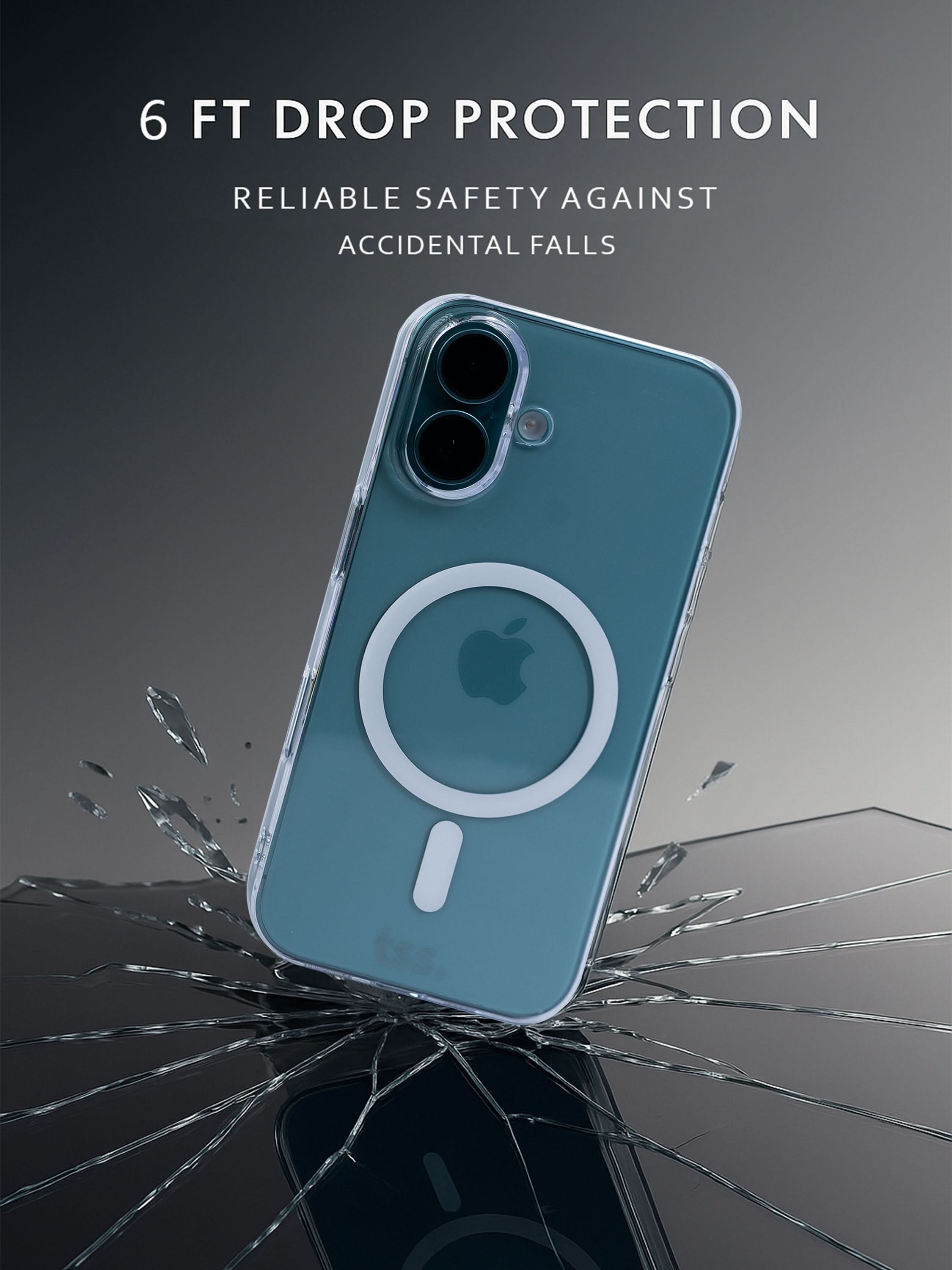 Anti-Yellow MagSafe Clear Case
