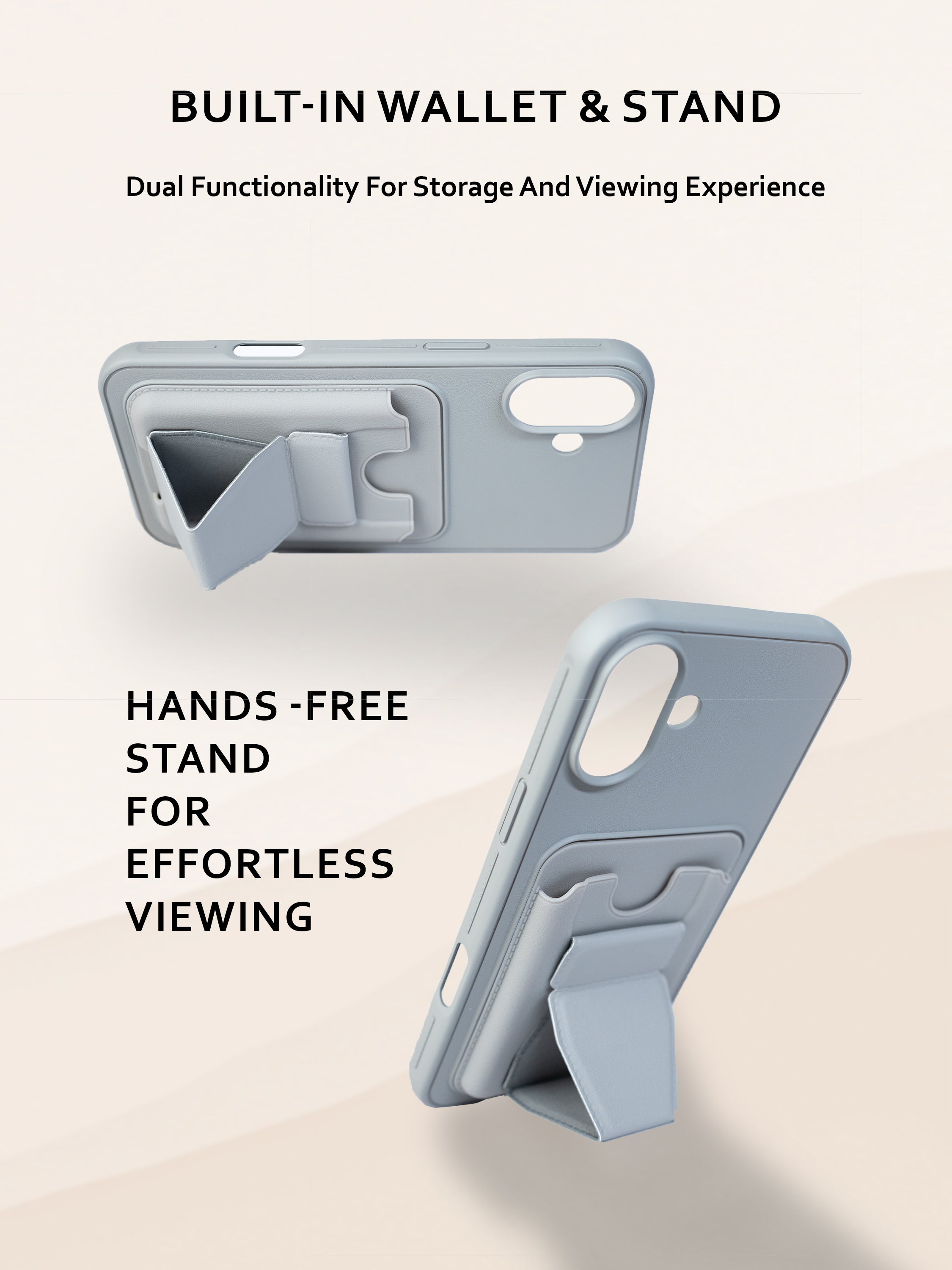 Leather Stand Case