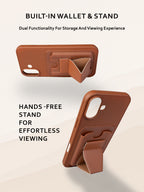 Leather Stand Case
