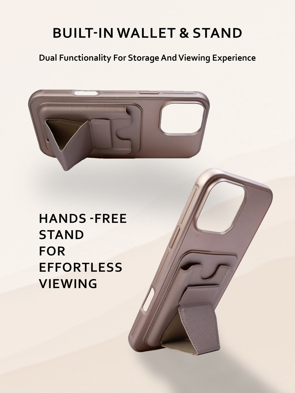 Leather Stand Case
