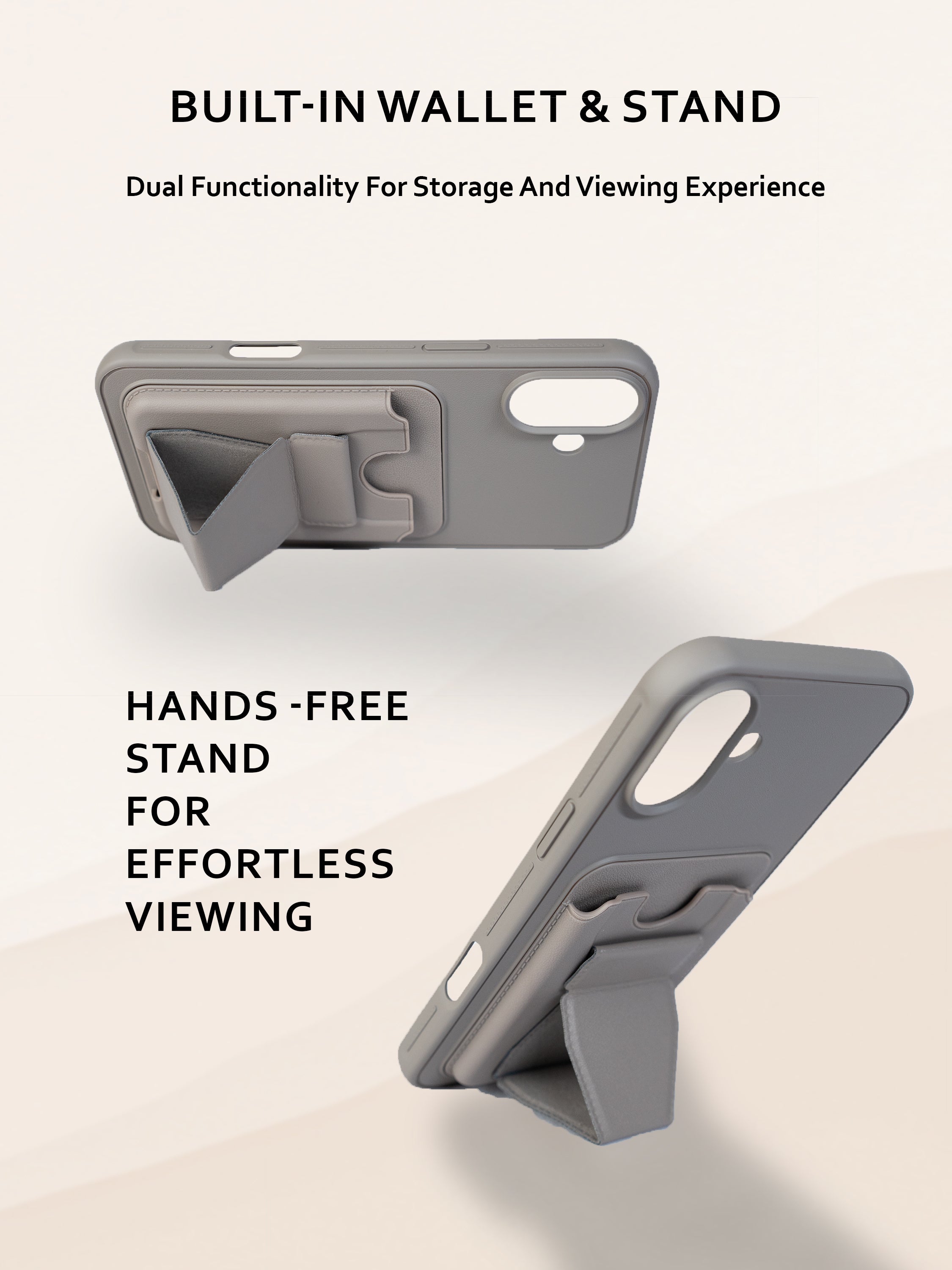 Leather Stand Case