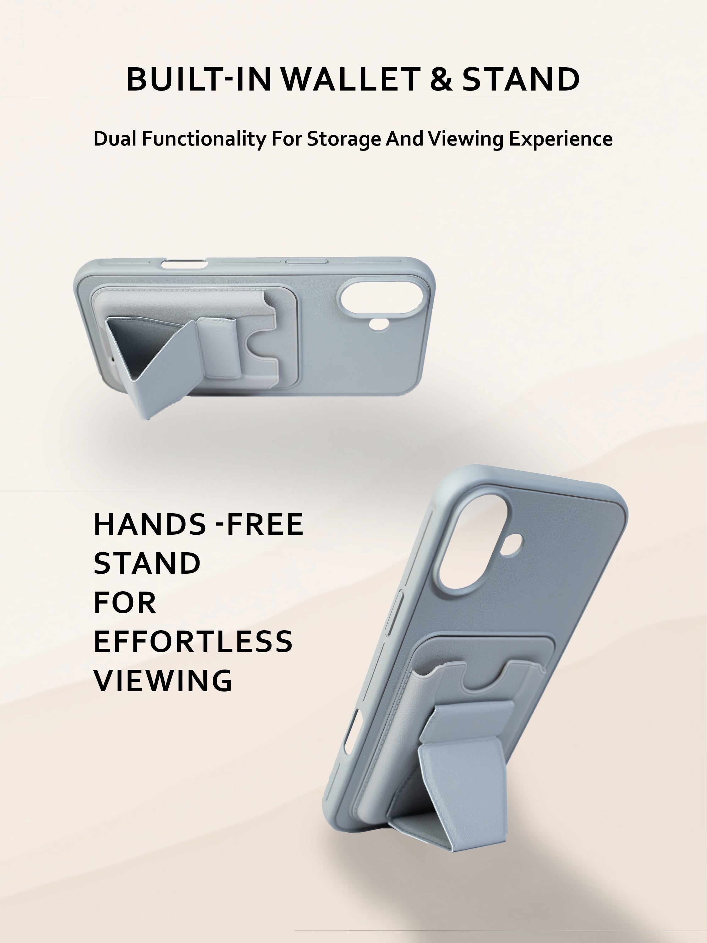 Leather Stand Case