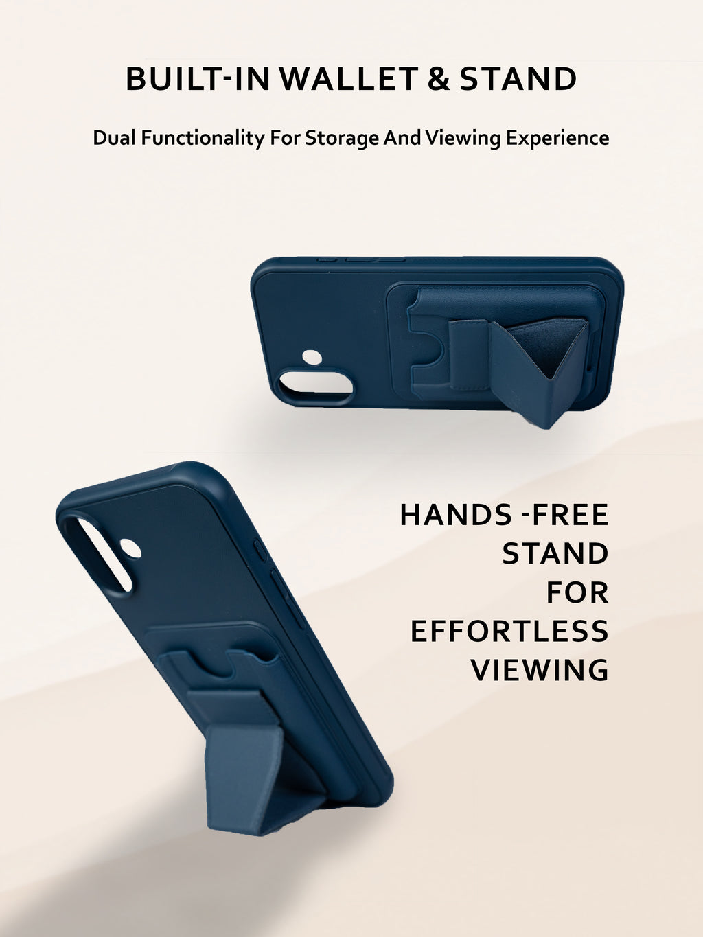 Leather Stand Case