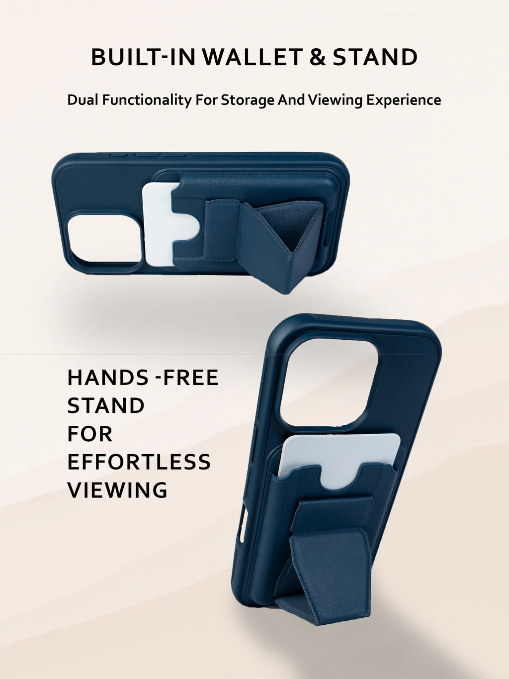 Leather Stand Case