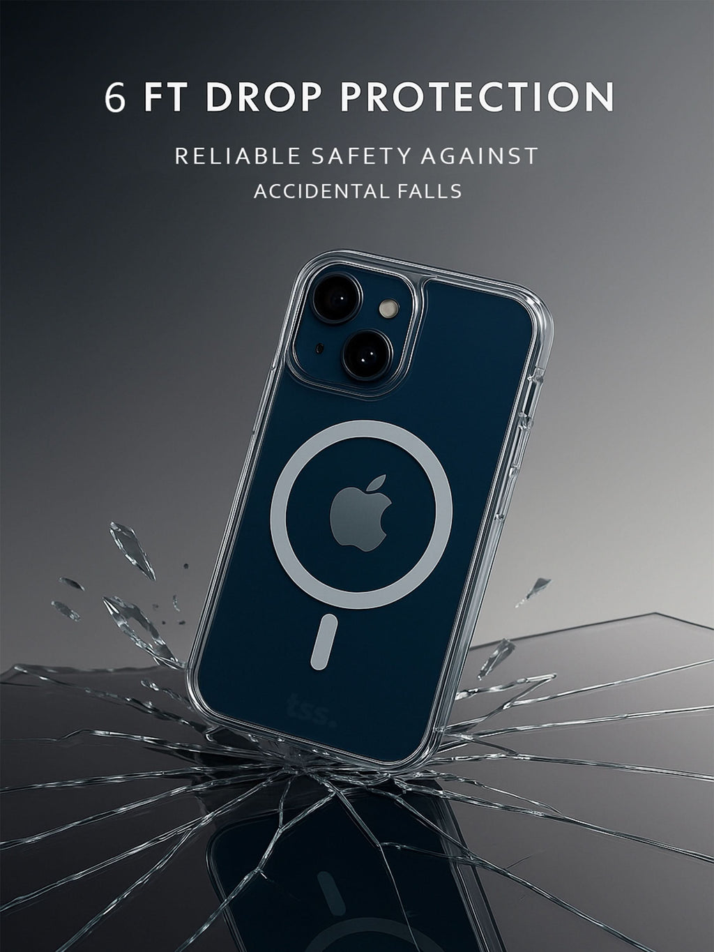 Anti-Yellow MagSafe Clear Case