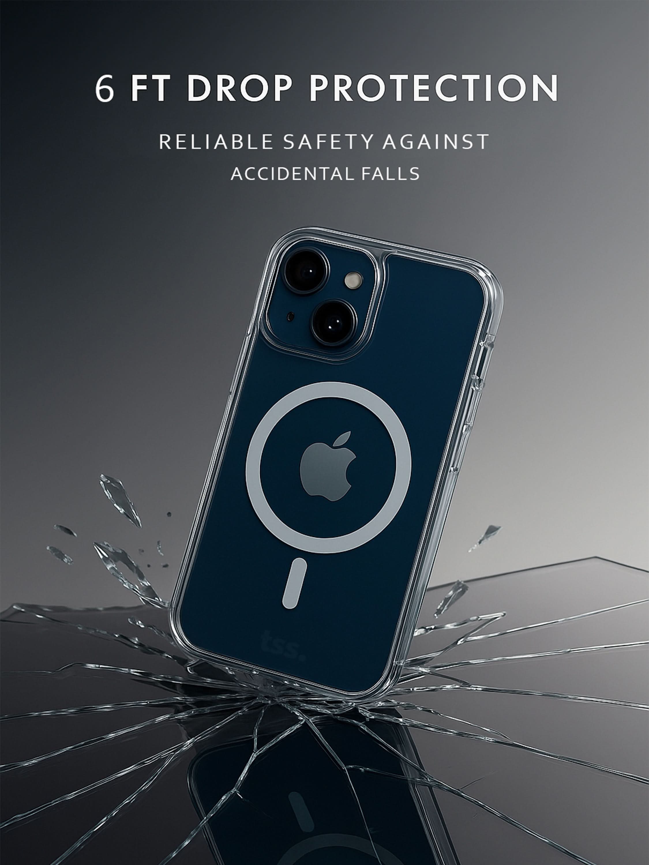 Anti-Yellow MagSafe Clear Case