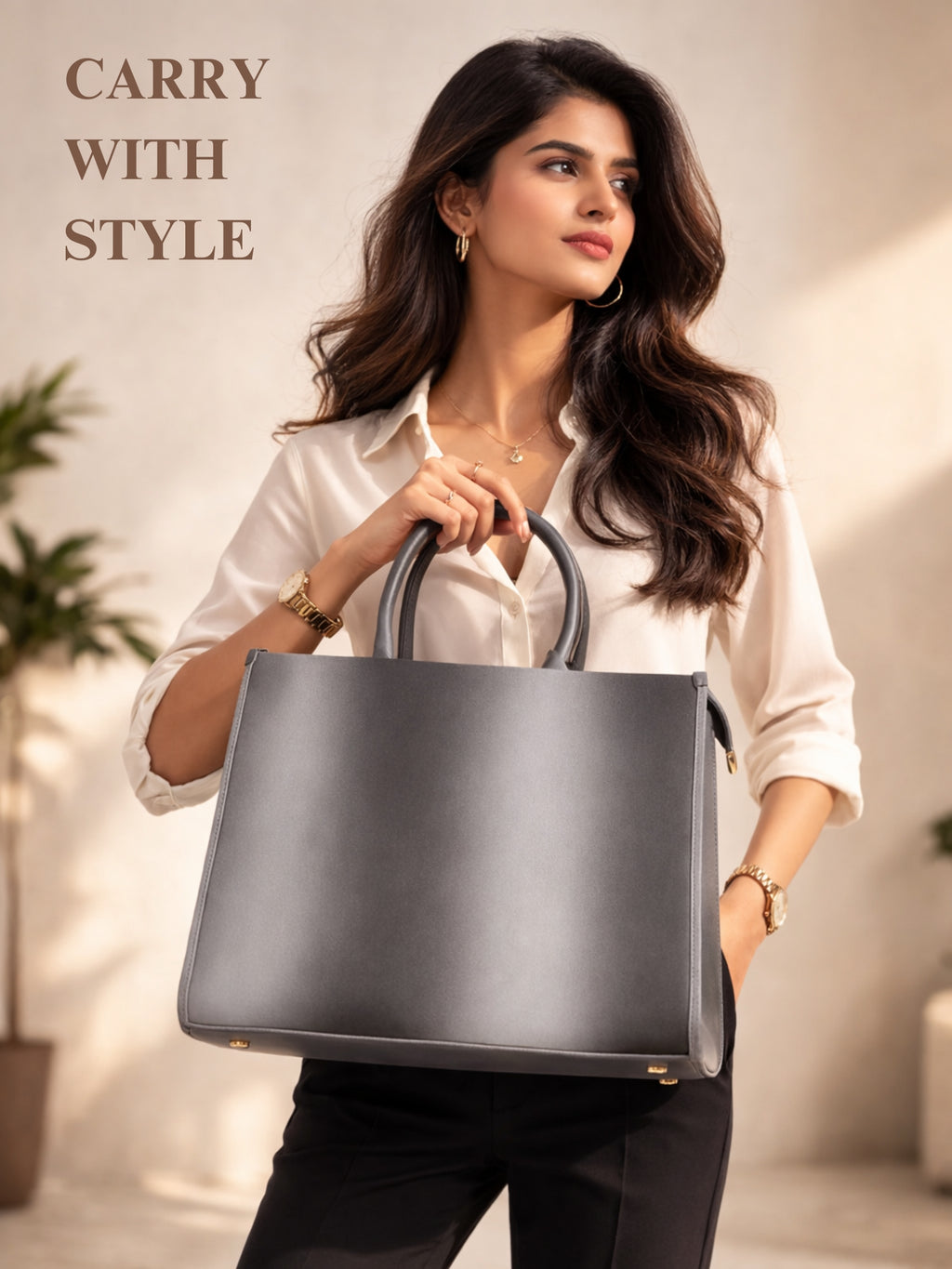 Jeanious Denim Laptop Bag Black