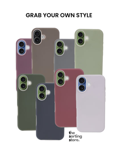 Anti Mark Liquid Silicon Cases Iphone 17 Limited Edition