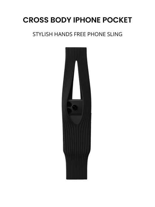 Cross Body Phone Pocket – Stylish Hands-Free Phone Sling