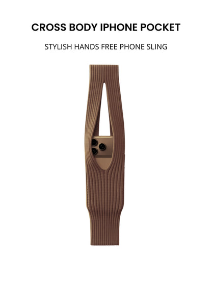 Cross Body Phone Pocket – Stylish Hands-Free Phone Sling