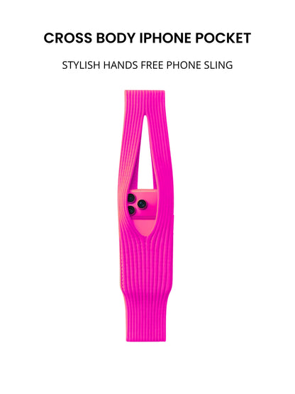 Cross Body Phone Pocket – Stylish Hands-Free Phone Sling