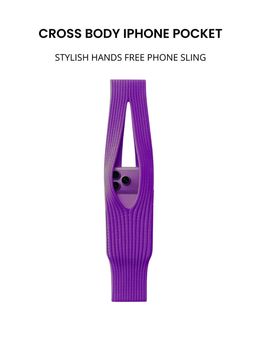 Cross Body Phone Pocket – Stylish Hands-Free Phone Sling