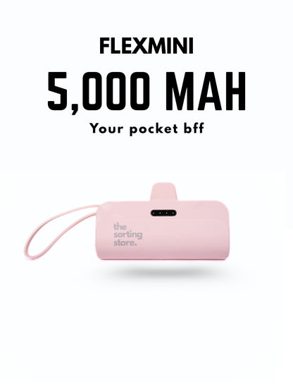 FlexMini Power Bank - Key Chain - 5000 Mah
