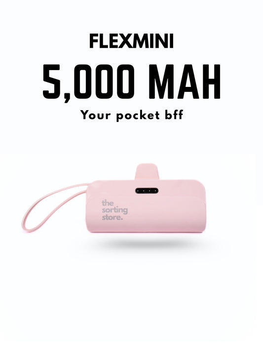FlexMini Power Bank - Key Chain - 5000 Mah