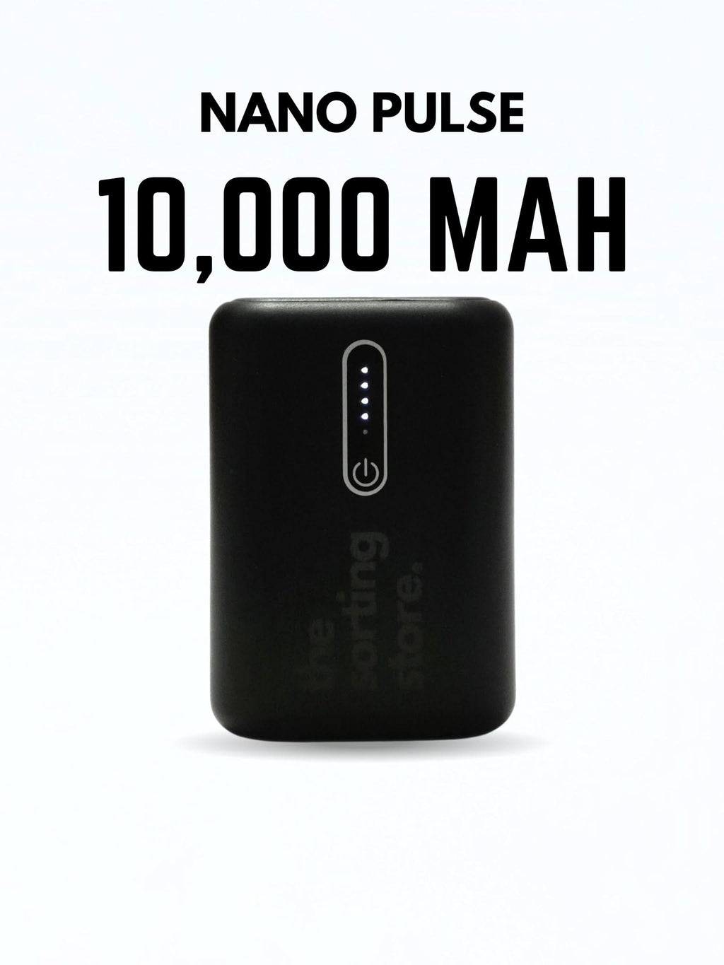 Nano Pulse Power Bank - Portable 10000 Mah - Black