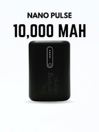 Nano Pulse Power Bank - Portable 10000 Mah - Black
