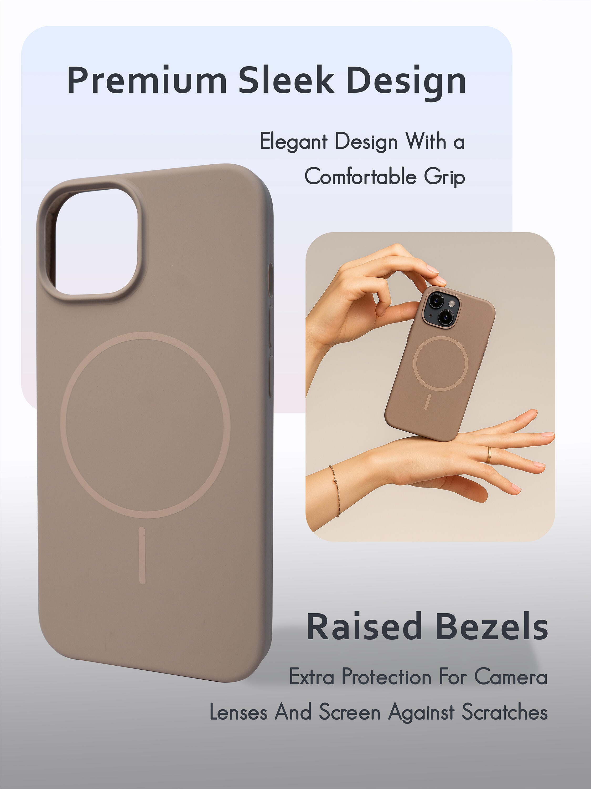 Silicon Magsafe Cases for iPhone