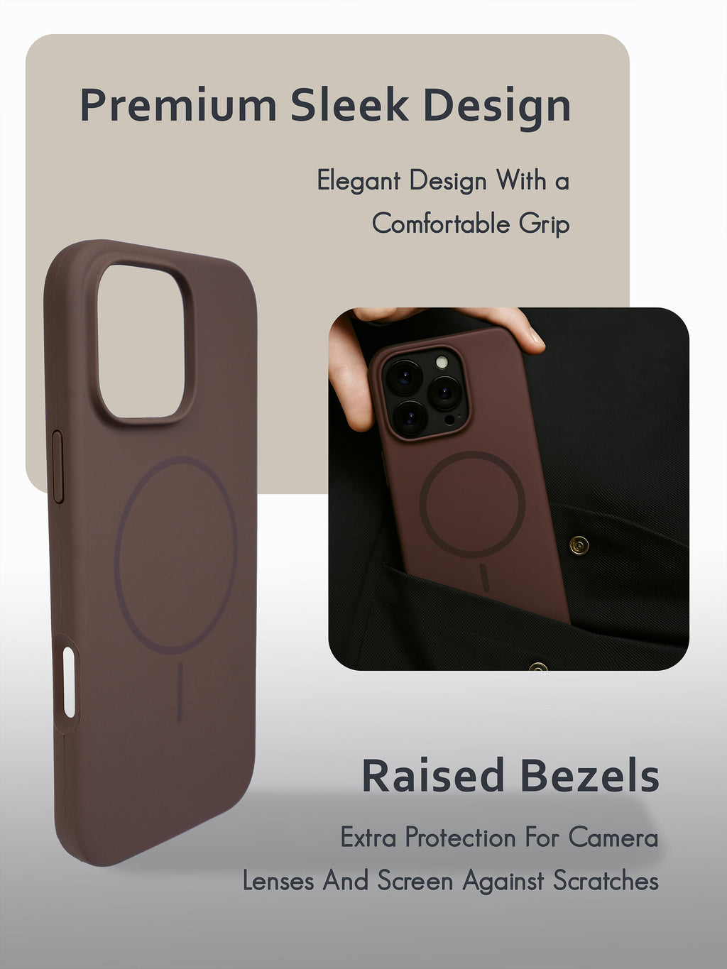 Silicon Magsafe Cases for iPhone