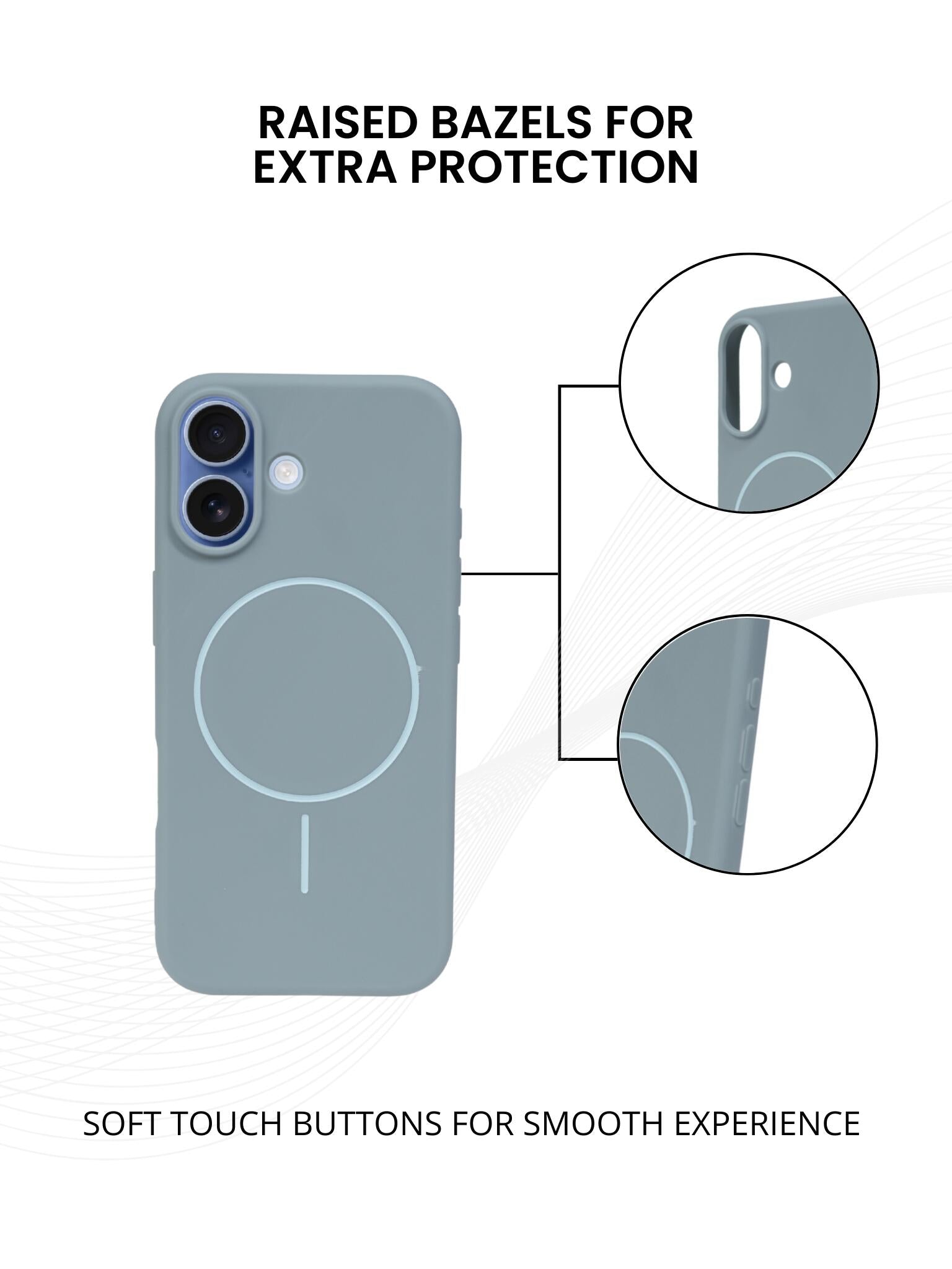 Silicon Magsafe Cases for iPhone