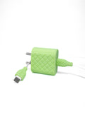Plug Plush Green Basket Edition Iphone Charger Cover