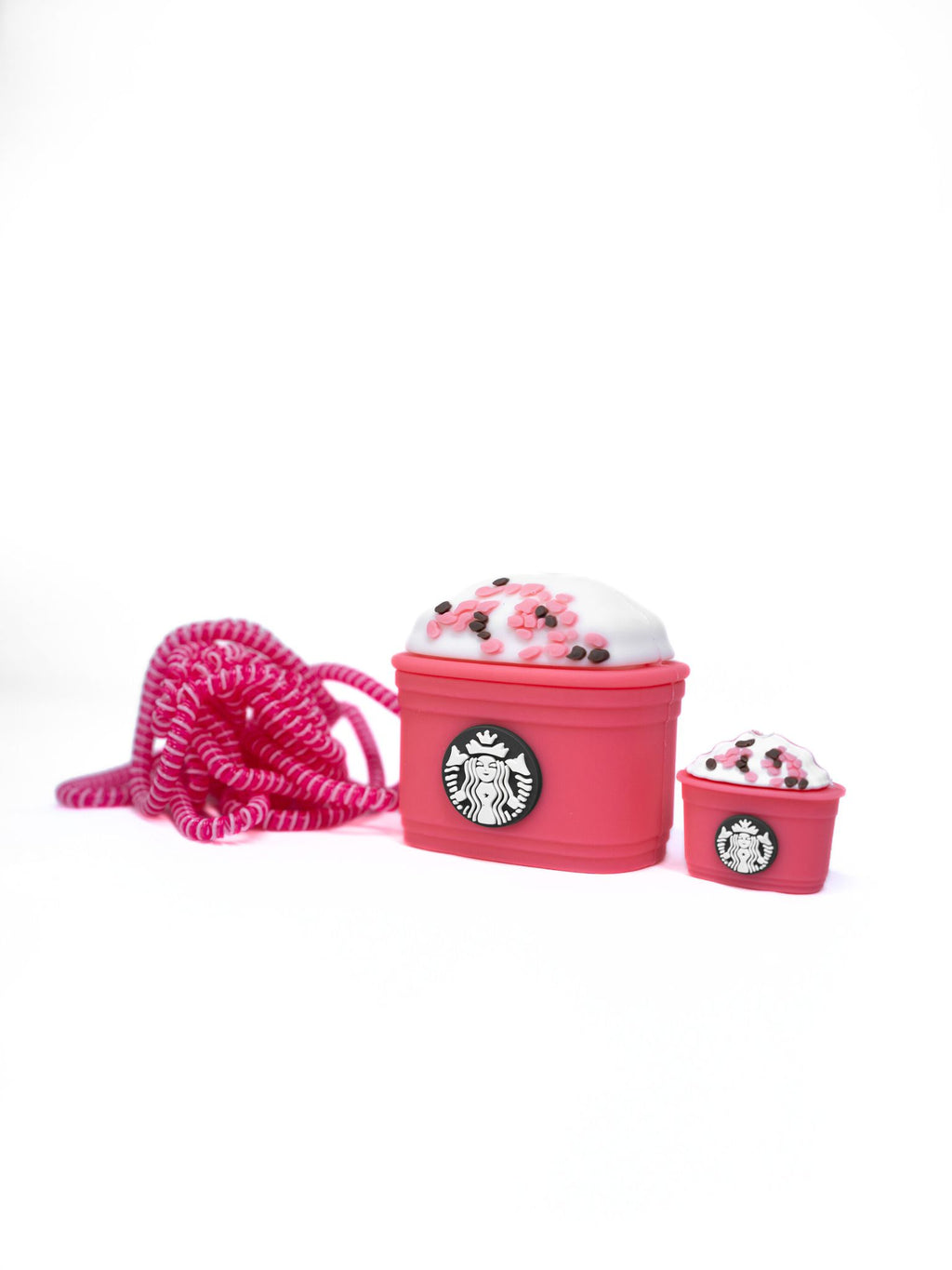Plug Plush Starbucks Strawberry Edition Iphone Charger Cover
