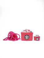 Plug Plush Starbucks Strawberry Edition Iphone Charger Cover